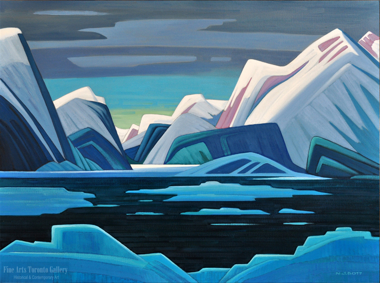 N.J.Bott - Clark Fiord, Baffin Bay (2012)