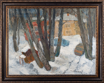 Mihai Camarut - Winter Landscape (1979)