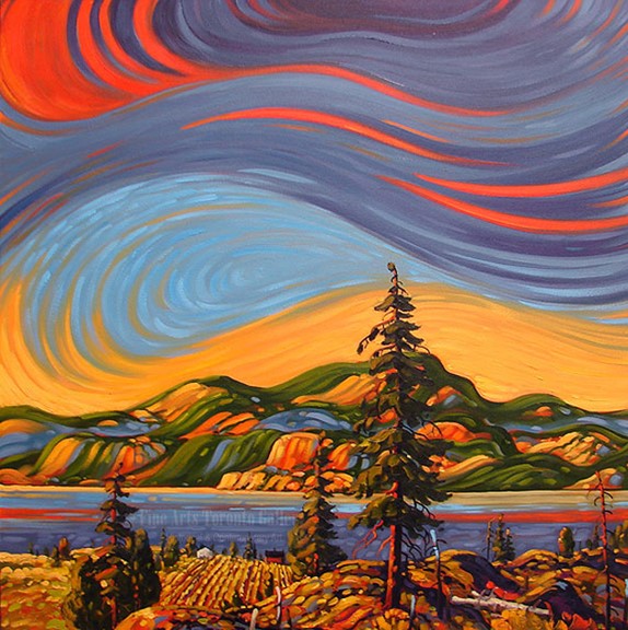 Rod Charlesworth - Okanagan Valley Sunset (2010)