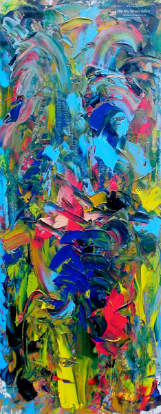 Camelia de Montety - Abstract Composition VII (2014)