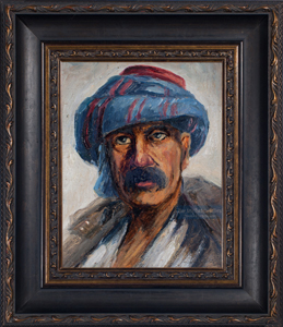 Siloghi - Portrait of a Man in a Turban (cca. 1940)